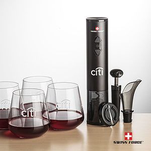 Swiss Force® Opener Set & Breckland Stemless Wine