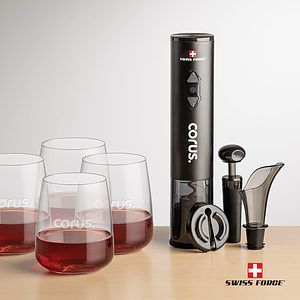 Swiss Force® Opener Set & Dunhill Stemless Wine