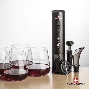 Swiss Force® Opener Set & Howden Stemless Wine