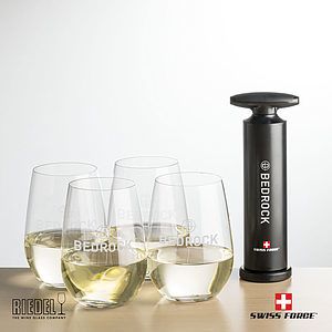 Swiss Force® Effortless Opener & RIEDEL Stemless