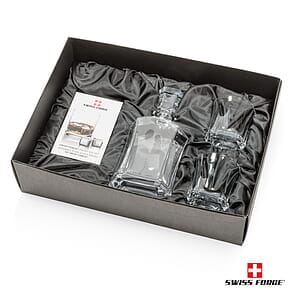 Brentwood Decanter Set  Ice Cubes
