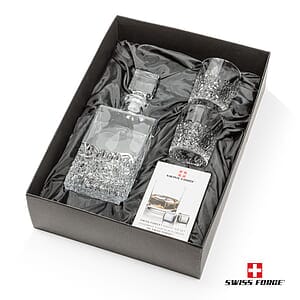 Burnell Decanter Set & Ice Cubes