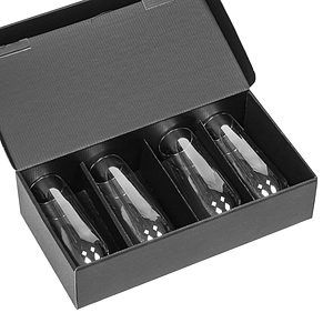 Reina Stemless Flute - Deep Etch