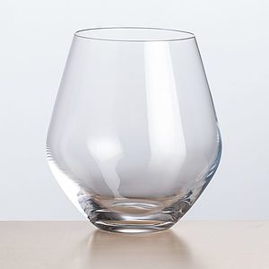 Reina Stemless Wine - Deep Etch