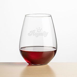 Townsend Stemless Wine - Deep Etch