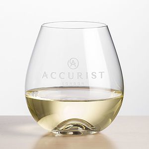 Boston Stemless Wine - Deep Etch