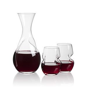 Tallandale Carafe & Stemless Wine