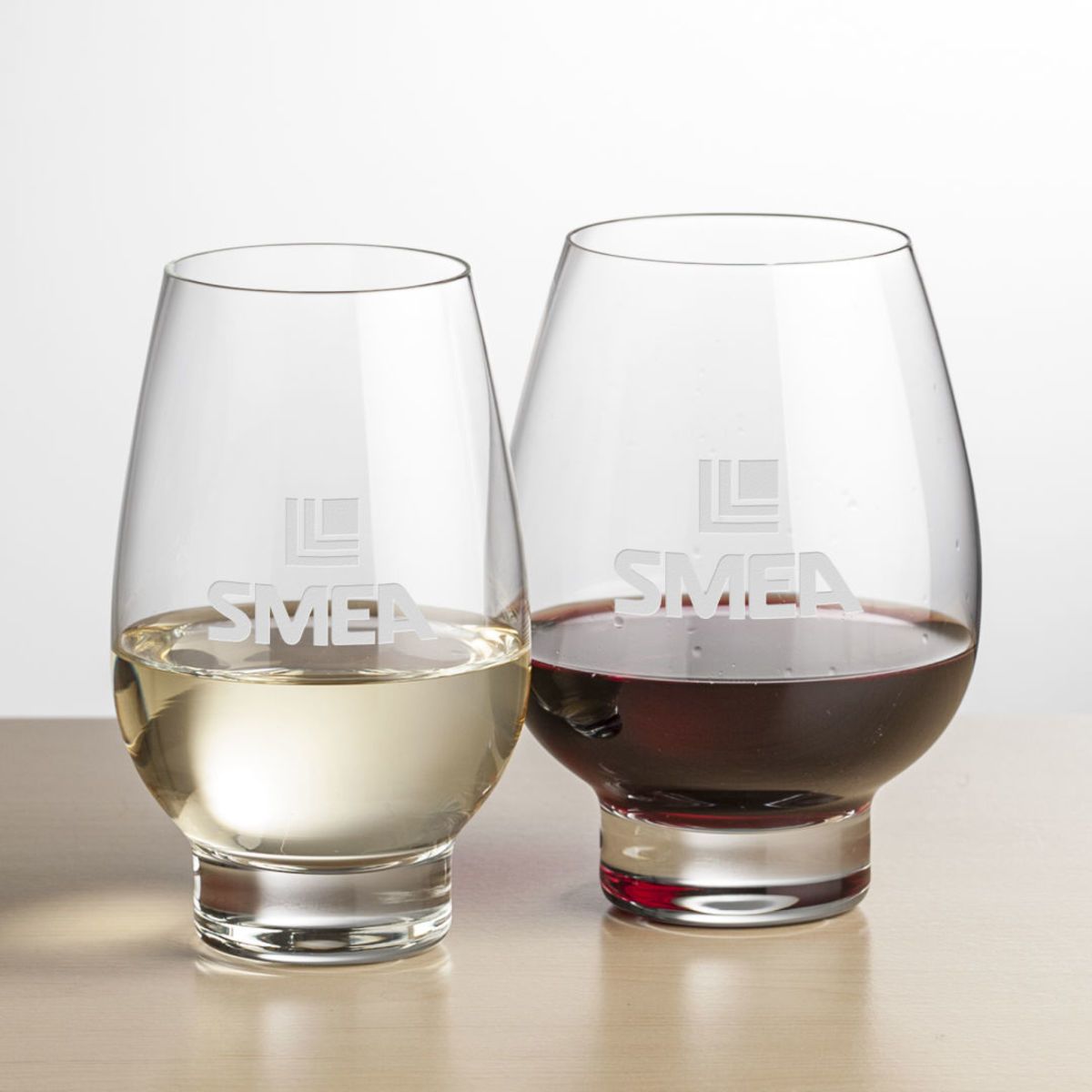 Glenarden Stemless Wine - Deep Etch