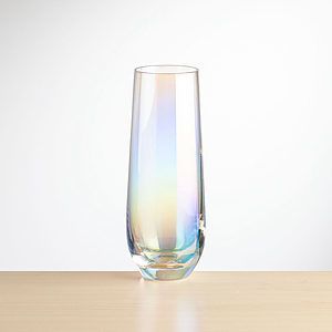 Miami Stemless Flute - Deep Etch