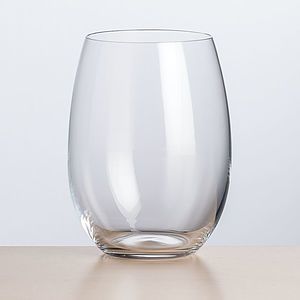 Carlita Stemless Wine - Deep Etch 