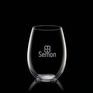 Carlita Stemless Wine - Deep Etch 