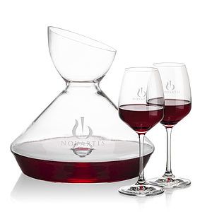 Woodbury Carafe & Oldham Wine