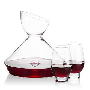 Woodbury Carafe & Glenarden Stemless Wine