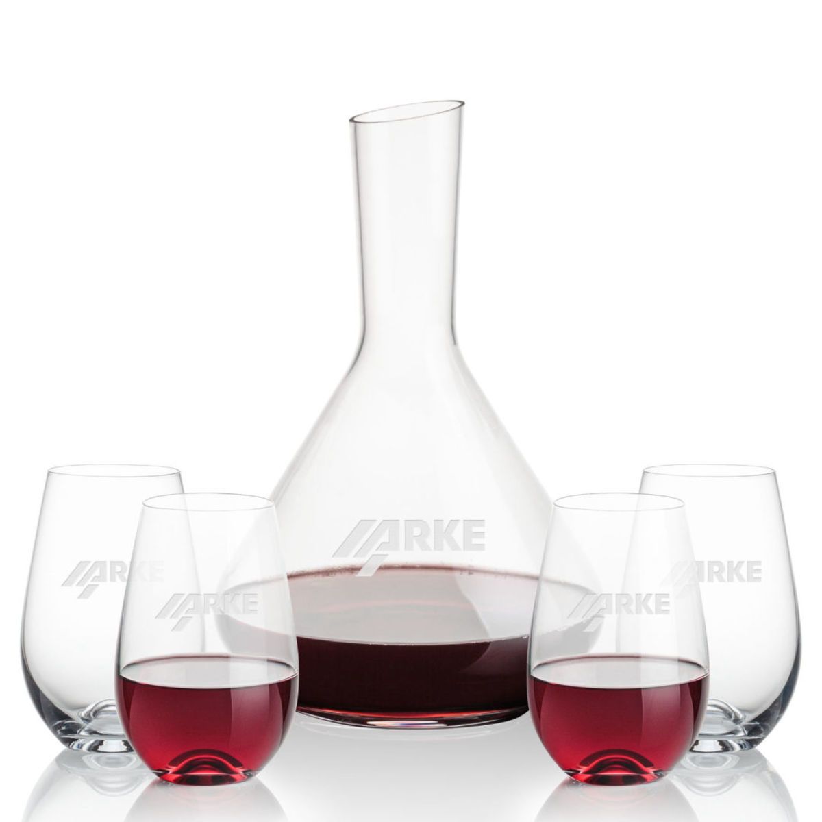 Terrassa Carafe & Boston Stemless Wine