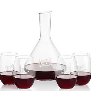 Terrassa Carafe & Carlita Stemless Wine