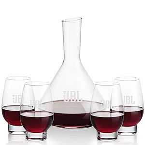 Terrassa Carafe & Glenarden Stemless Wine