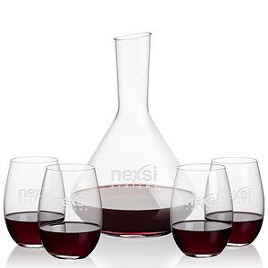 Terrassa Carafe & Laurent Stemless Wine