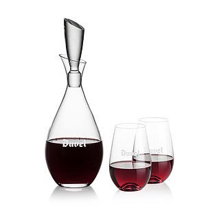 Juliette Decanter & Boston Stemless Wine