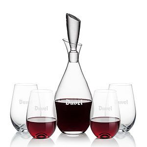 Juliette Decanter & Boston Stemless Wine