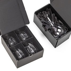 Juliette Decanter & Carlita Stemless Wine