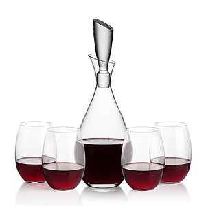 Juliette Decanter & Carlita Stemless Wine