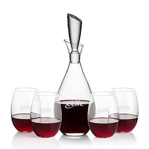 Juliette Decanter & Carlita Stemless Wine