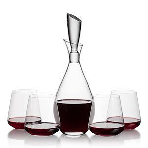 Juliette Decanter & Crestview Stemless Wine