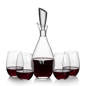 Juliette Decanter & Laurent Stemless Wine