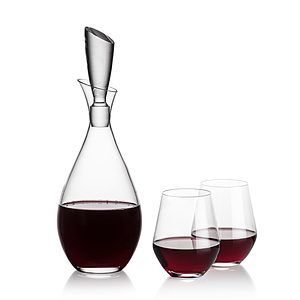 Juliette Decanter & Reina Stemless Wine