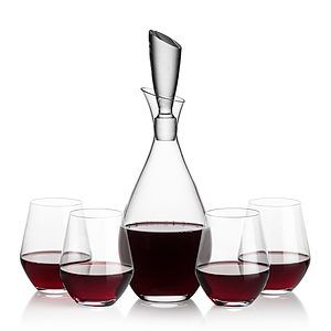 Juliette Decanter & Reina Stemless Wine