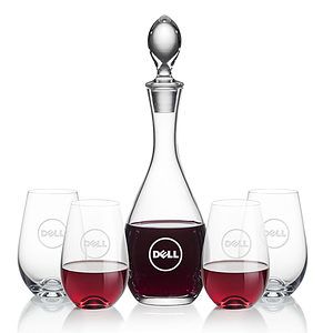 Malvern Decanter & Boston Stemless Wine