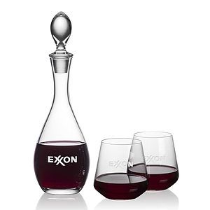 Malvern Decanter & Cannes Stemless Wine