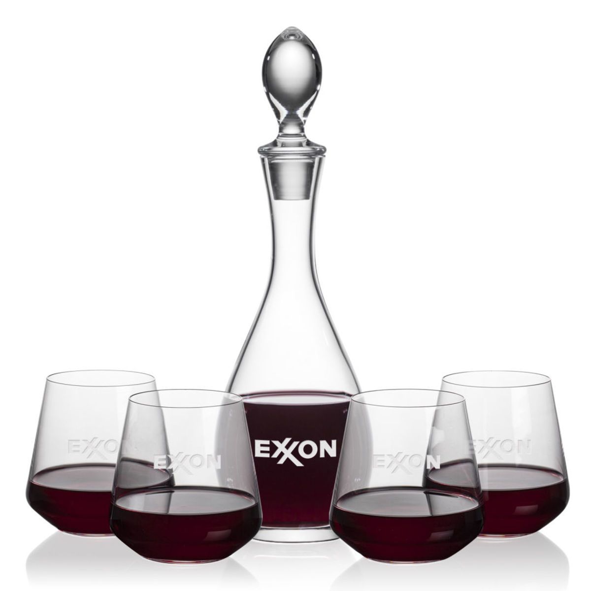 Malvern Decanter & Cannes Stemless Wine