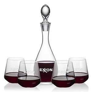 Malvern Decanter & Cannes Stemless Wine