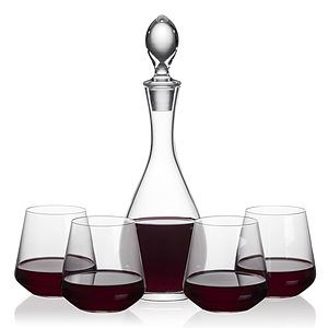 Malvern Decanter & Cannes Stemless Wine