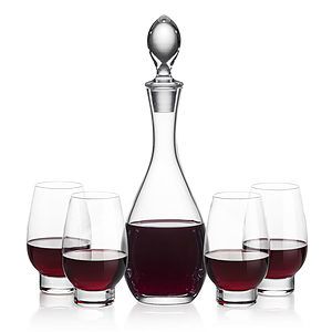 Malvern Decanter & Glenarden Stemless Wine