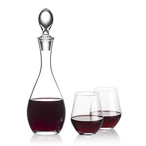 Malvern Decanter & Reina Stemless Wine