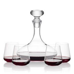 Stratford Decanter & Breckland Stemless Wine