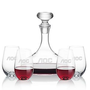 Stratford Decanter & Boston Stemless Wine