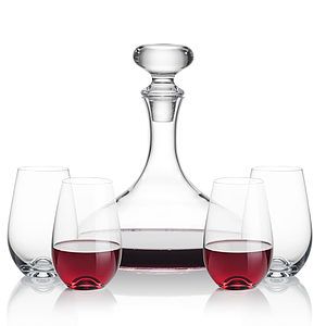 Stratford Decanter & Boston Stemless Wine