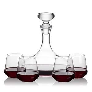 Stratford Decanter & Cannes Stemless Wine
