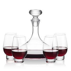 Stratford Decanter & Glenarden Stemless Wine