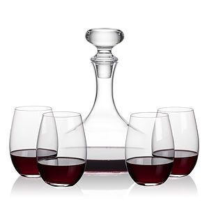 Stratford Decanter & Laurent Stemless Wine