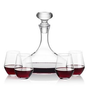 Stratford Decanter & Reina Stemless Wine