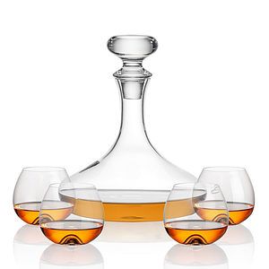 Stratford Decanter & Boston Stemless Cognac