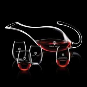 Reyna Carafe & Stemless Carlita Wine