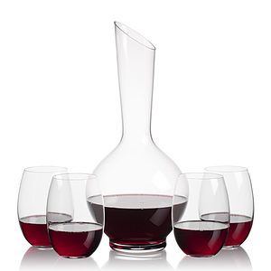 Sanguine Carafe & Stemless Carlita Wine