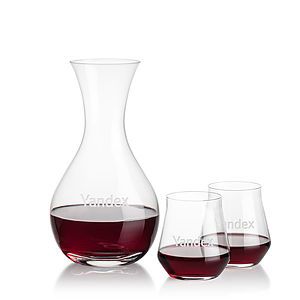 Adelita Carafe & Bretton Stemless Wine