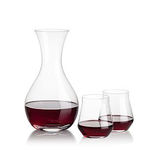 Adelita Carafe & Bretton Stemless Wine