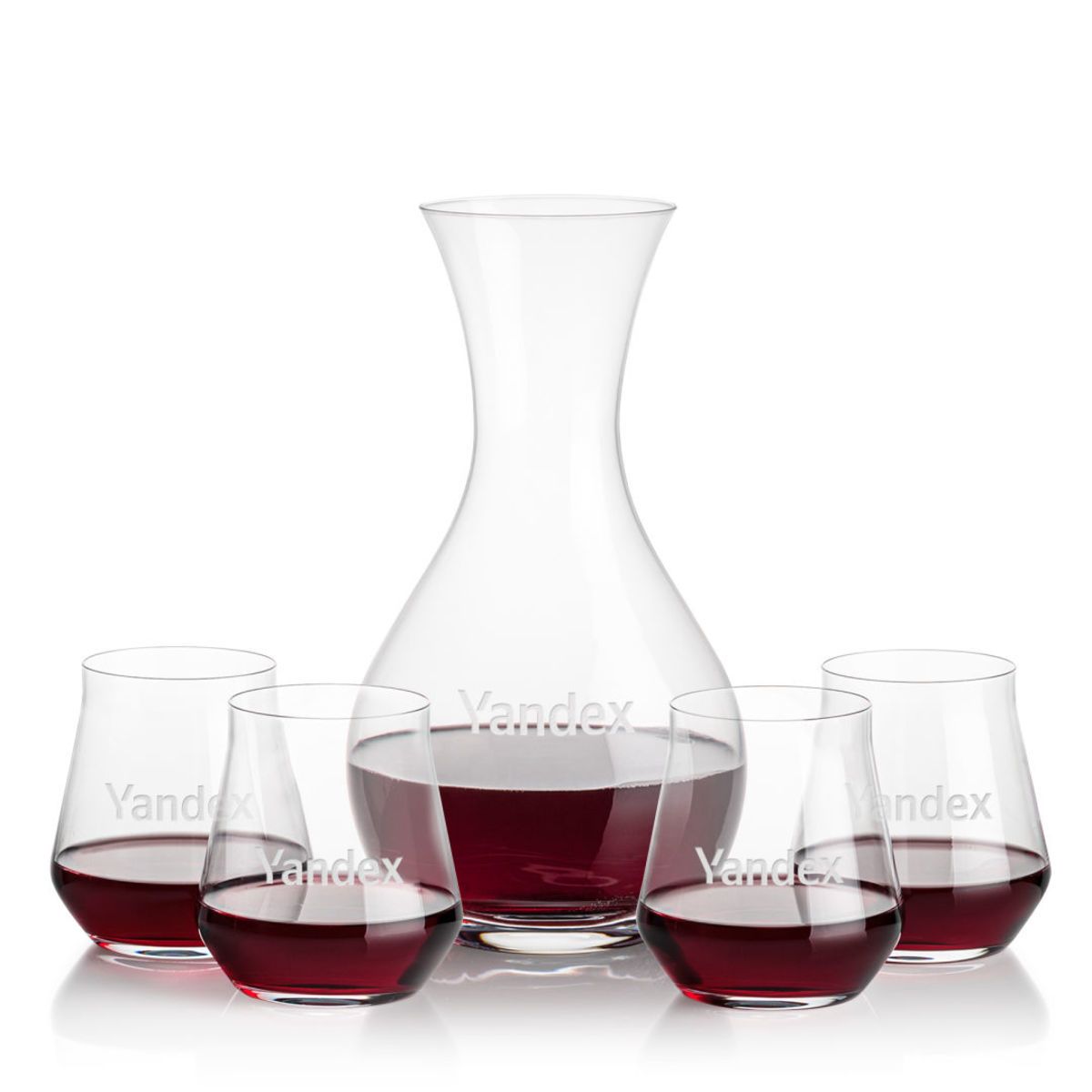 Adelita Carafe & Bretton Stemless Wine